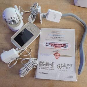 Infant optics DXR-8 baby monitor and crib mount attachment